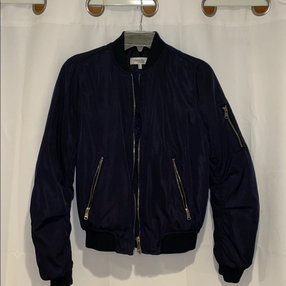 Navy Bomber Jacket